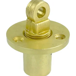 T-H Marine Plumbing & Drains-Drain Garboard with Easy Screw Plug - Brass
