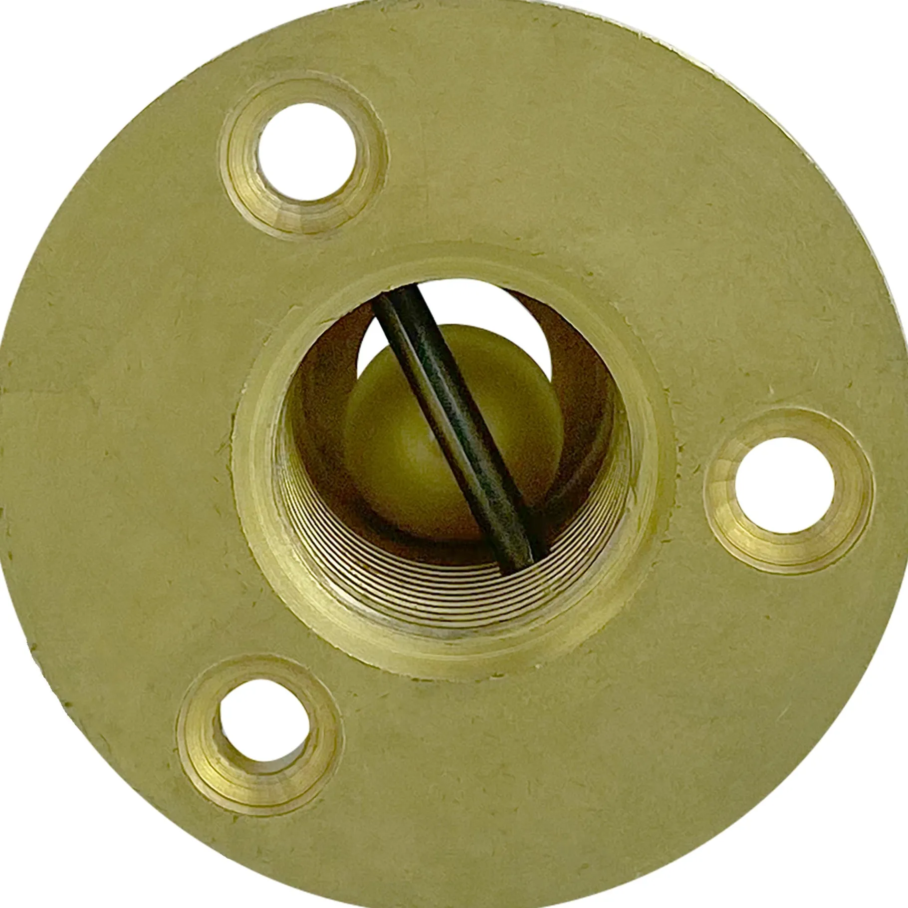 T-H Marine Plumbing & Drains-Drain Garboard with Easy Screw Plug - Brass