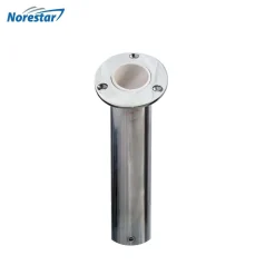 Norestar Organization-Flush Mounted Stainless Steel Fishing Rod Holder