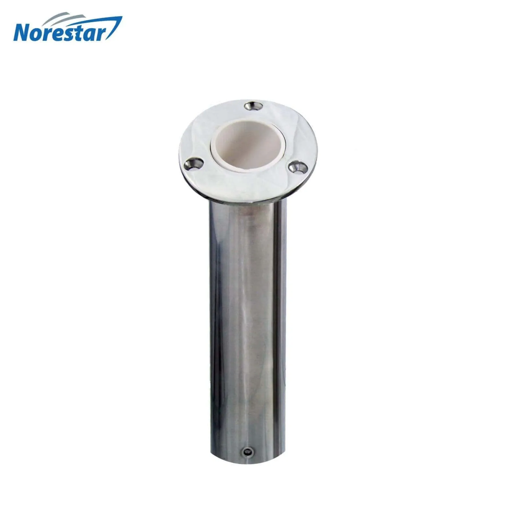 Norestar Organization-Flush Mounted Stainless Steel Fishing Rod Holder