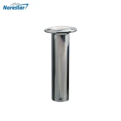 Norestar Organization-Flush Mounted Stainless Steel Fishing Rod Holder