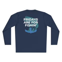 Printify Tees-Fridays are for Fishin' Long Sleeve Shirt