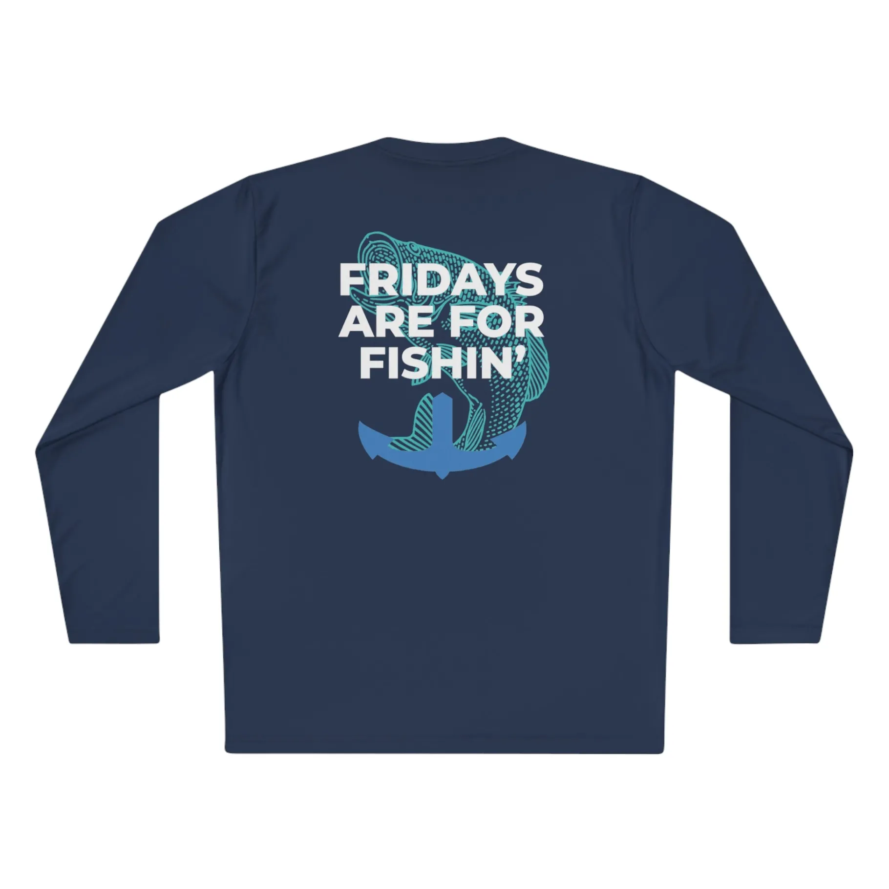 Printify Tees-Fridays are for Fishin' Long Sleeve Shirt