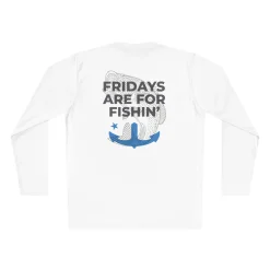 Printify Tees-Fridays are for Fishin' Long Sleeve Shirt