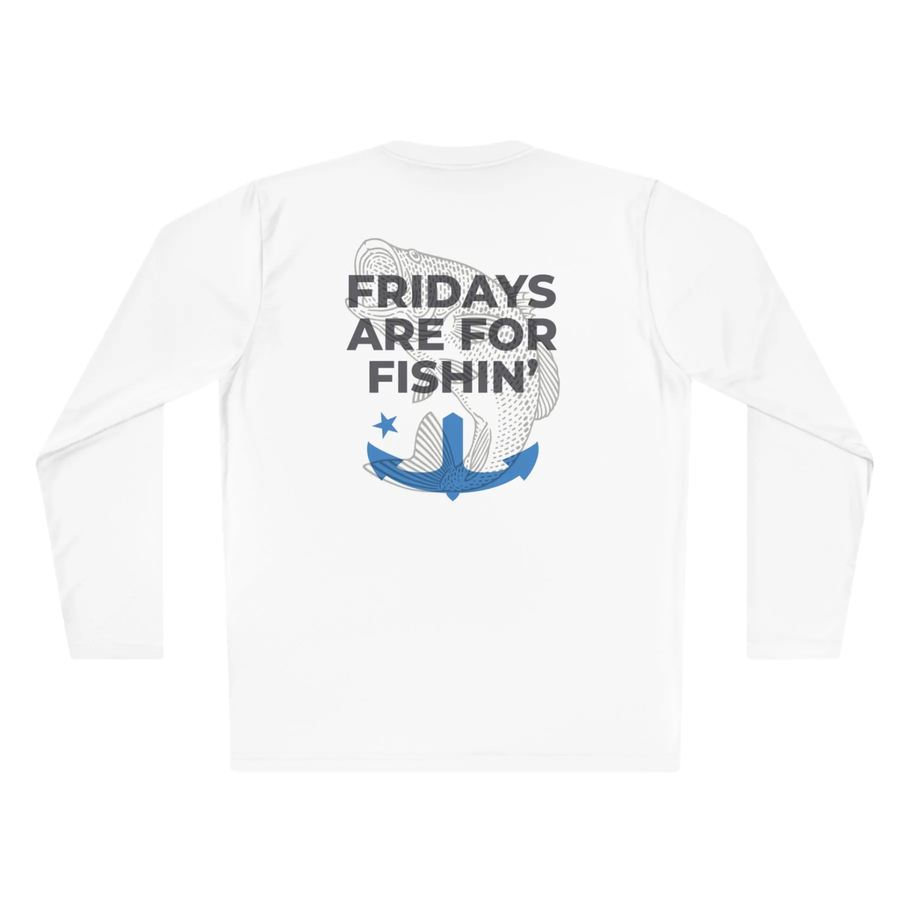 Printify Tees-Fridays are for Fishin' Long Sleeve Shirt