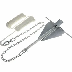 T-H Marine Boating Accessories-Galvanized #8 Fluke Anchor Kit