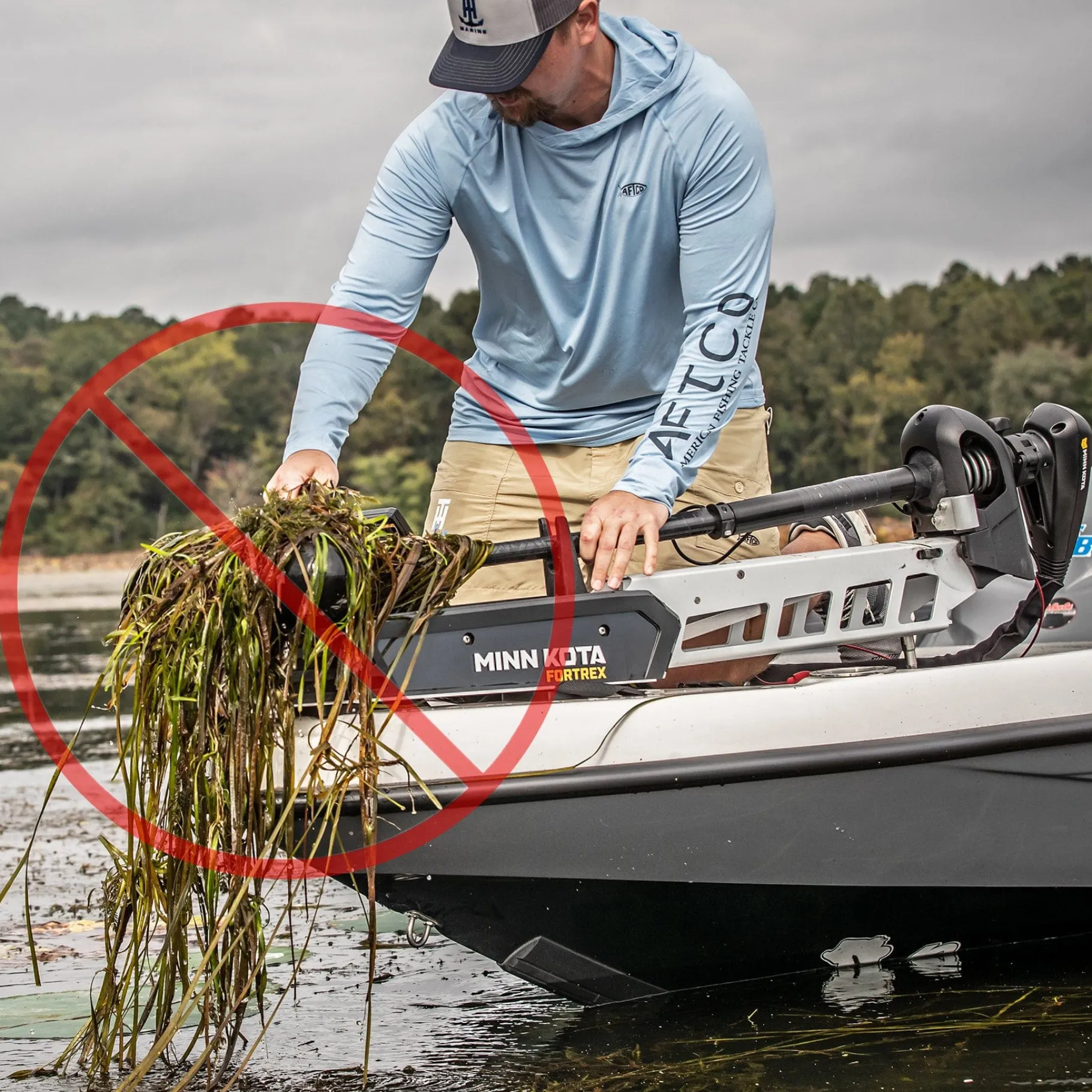 T-H Marine Closeouts|Trolling Motor Accessories-G-Force Grass Goat Trolling Motor Weed Guard