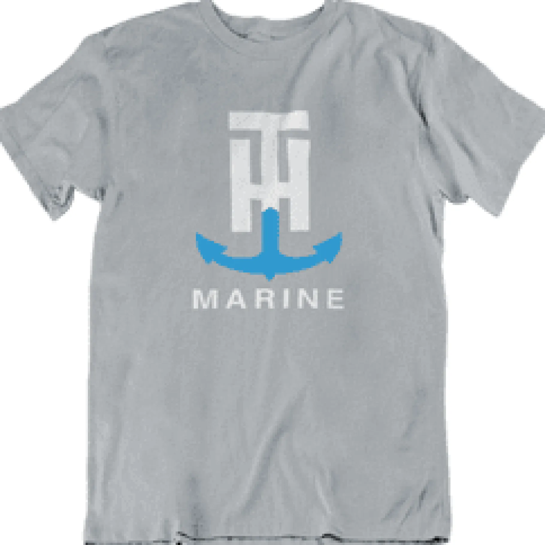 T-H Marine Tees-Gray Logo T-Shirt