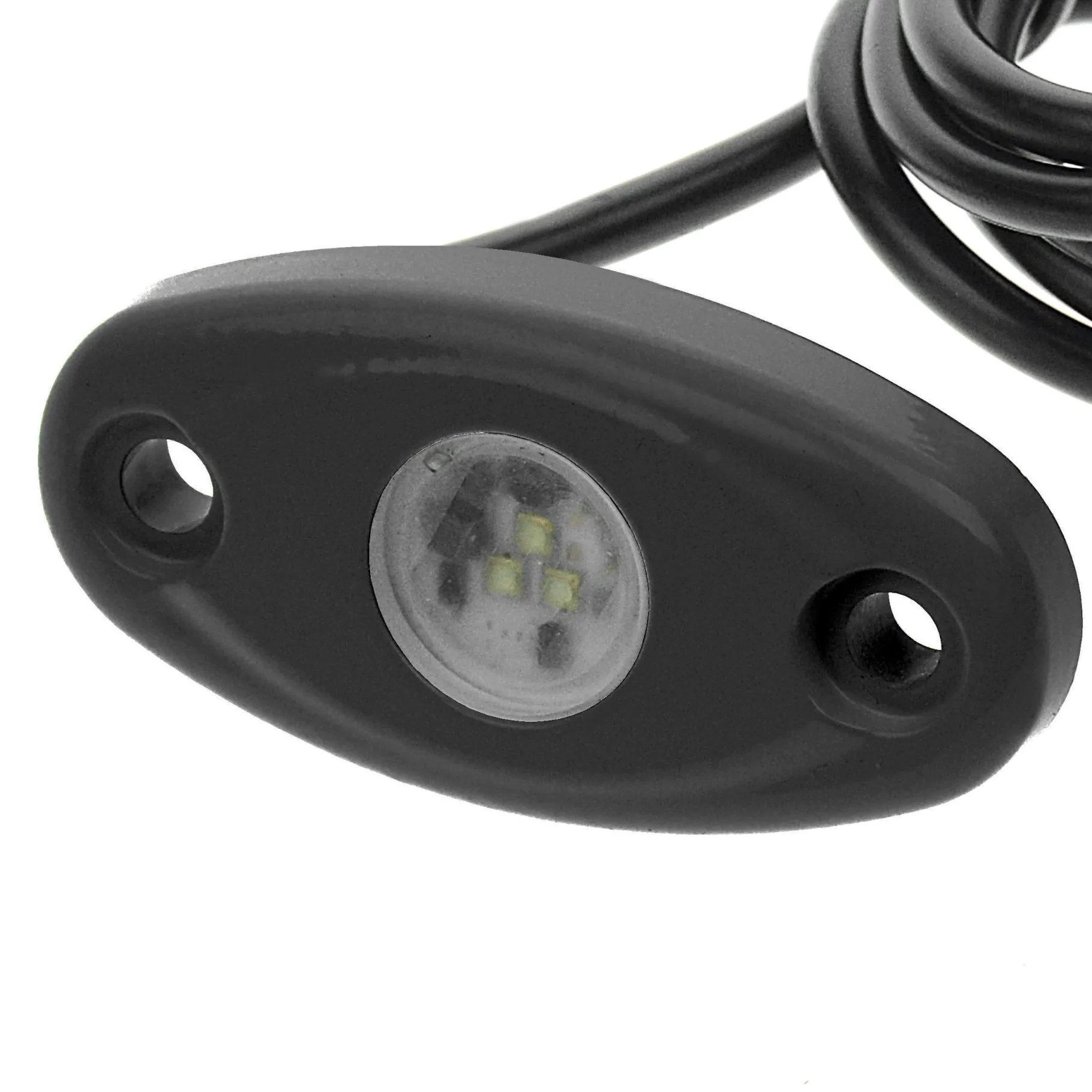 T-H Marine Led Lighting-High Intensity Oval LED Courtesy Light/Rock Light
