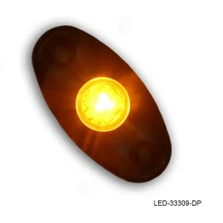 T-H Marine Led Lighting-High Intensity Oval LED Courtesy Light/Rock Light