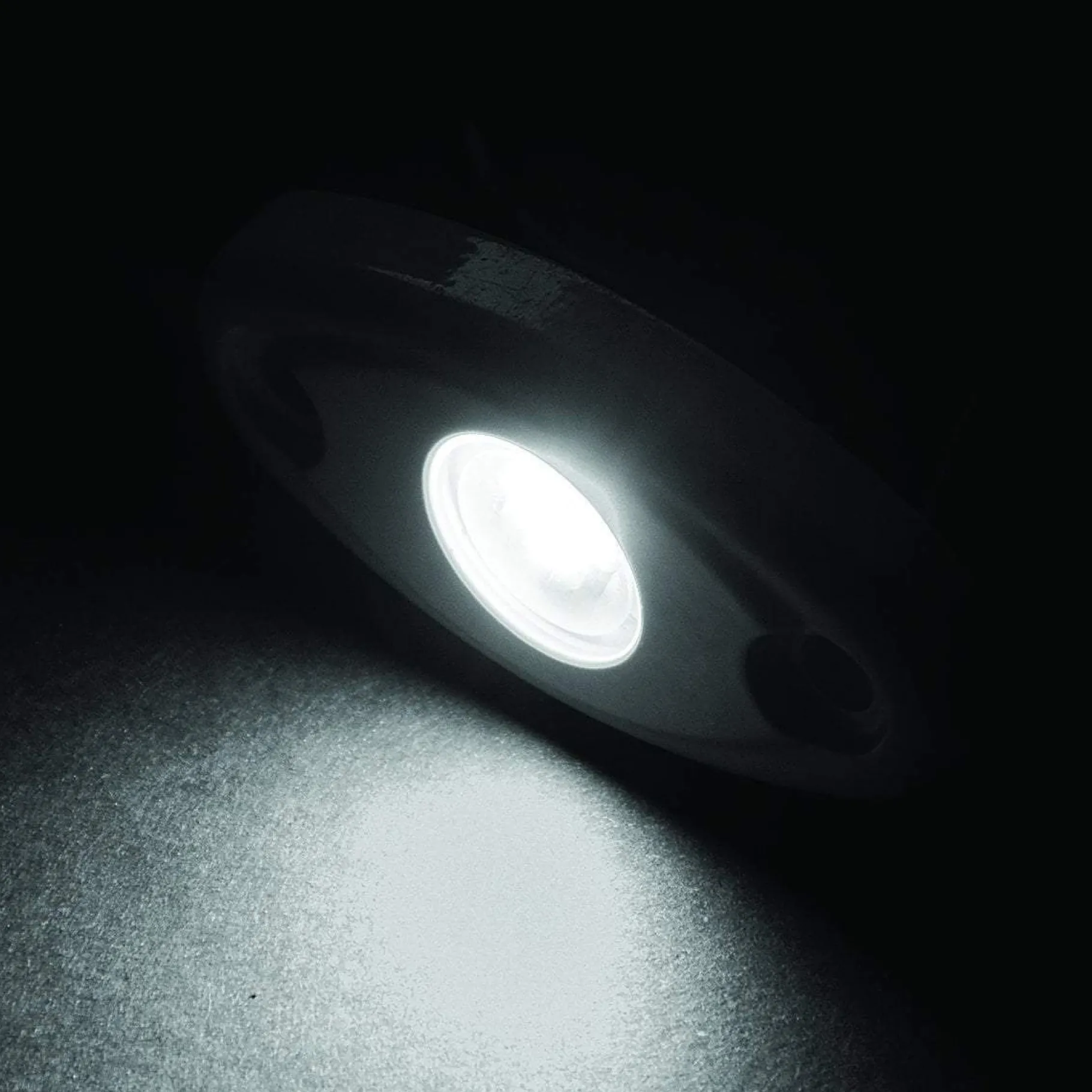 T-H Marine Led Lighting-High Intensity Oval LED Courtesy Light/Rock Light