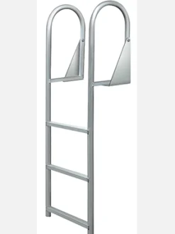 JIF Marine Ladders-Hinged Flip Up Dock Ladder - Standard 2" Step