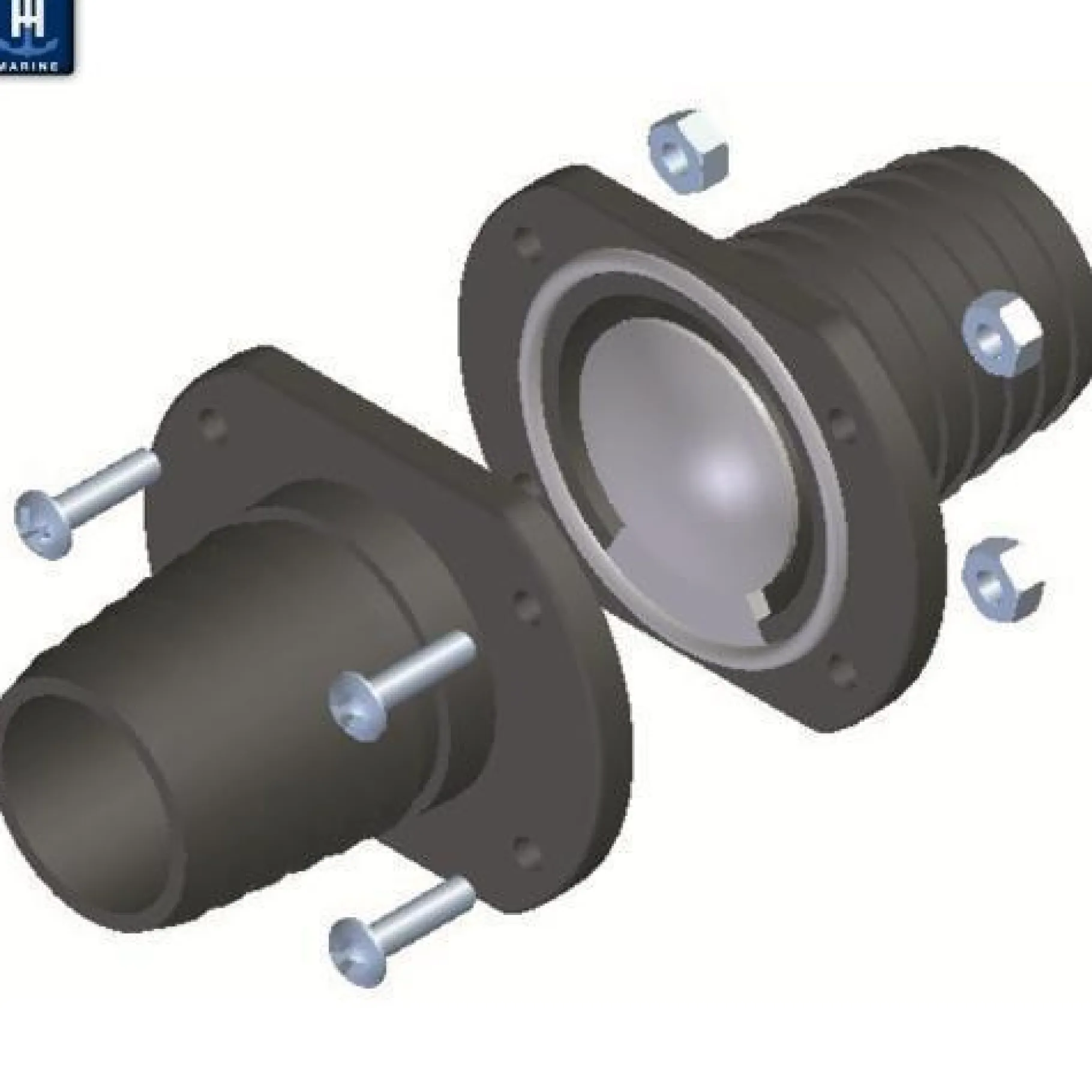 T-H Marine Plumbing & Drains-Inline Scupper Check Valves