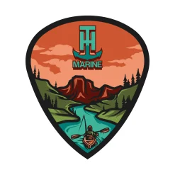 T-H Marine Decals-Kayak Water Drop Patch