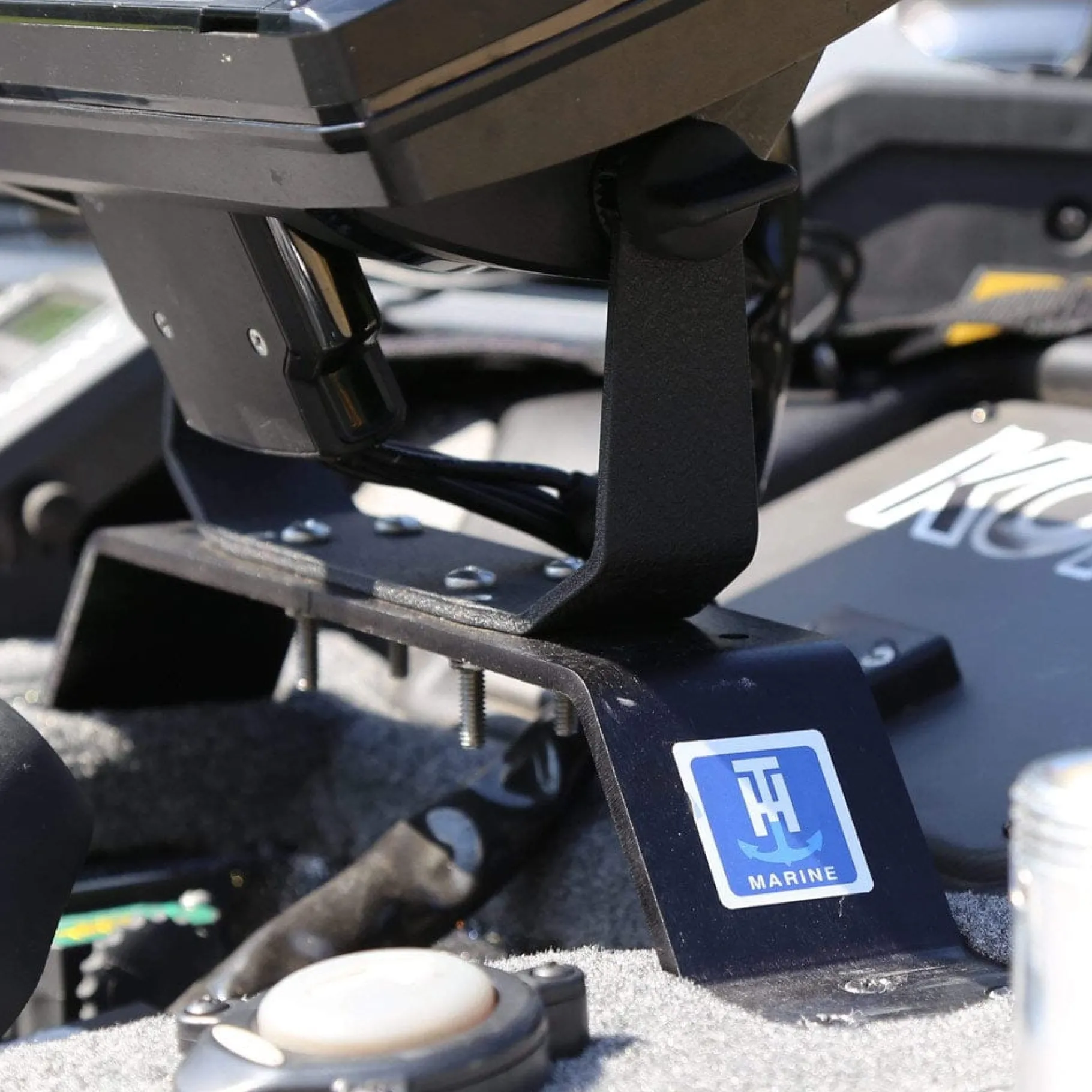 T-H Marine Organization|Trolling Motor Accessories-Kong Wave Tamer Bow Mount Sonar Bracket