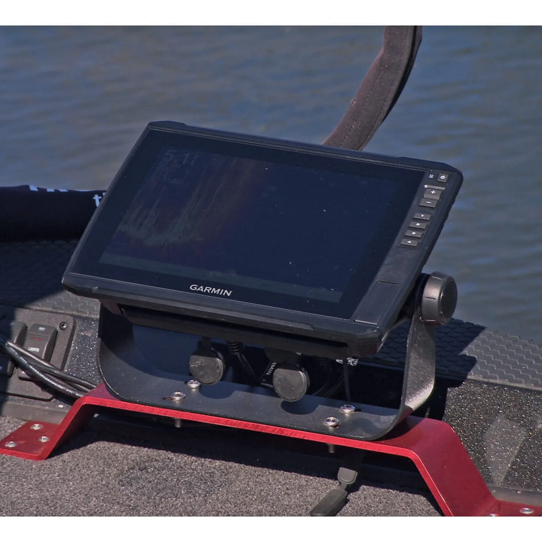 T-H Marine Organization|Trolling Motor Accessories-Kong Wave Tamer Bow Mount Sonar Bracket