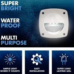 T-H Marine Led Lighting-LED Courtesy Companion Way Light