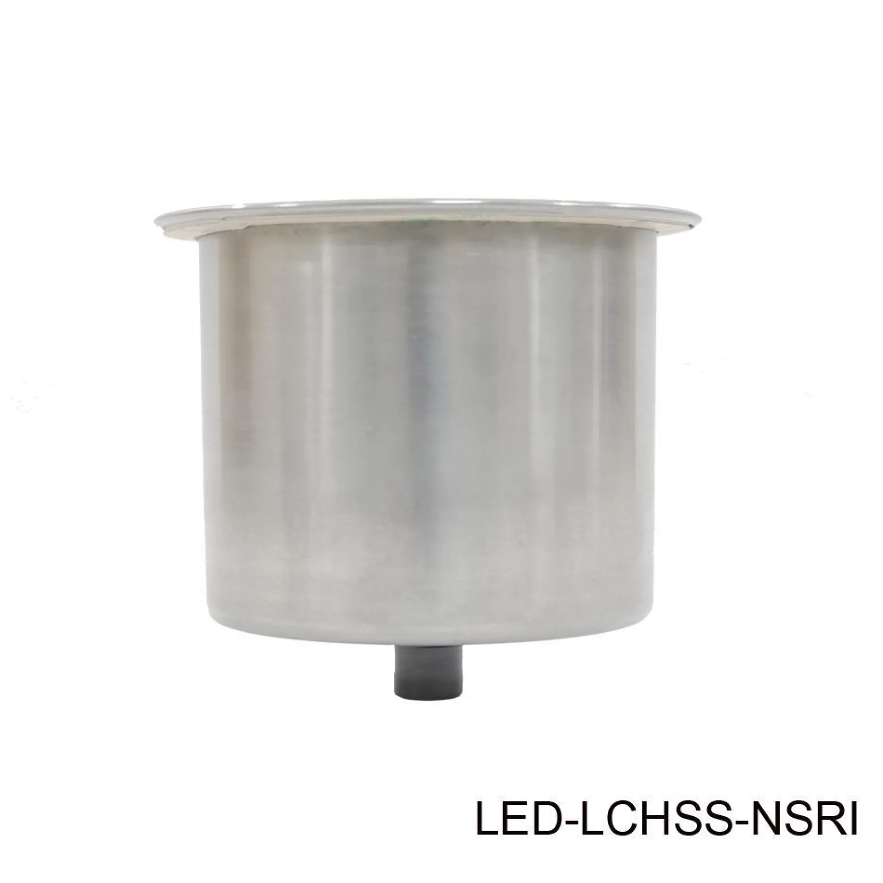T-H Marine Boating Accessories|Led Lighting-LED Lighted No Step Stainless Steel Cup Holder with Insert