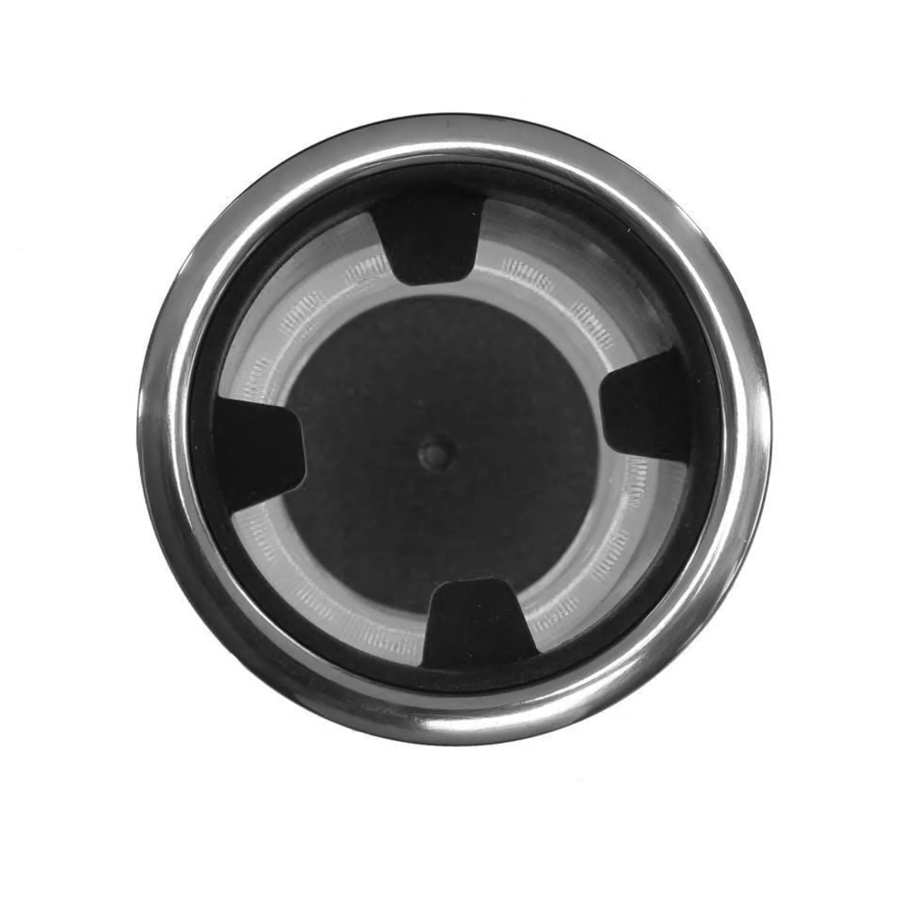 T-H Marine Boating Accessories|Led Lighting-LED Lighted No Step Stainless Steel Cup Holder with Insert