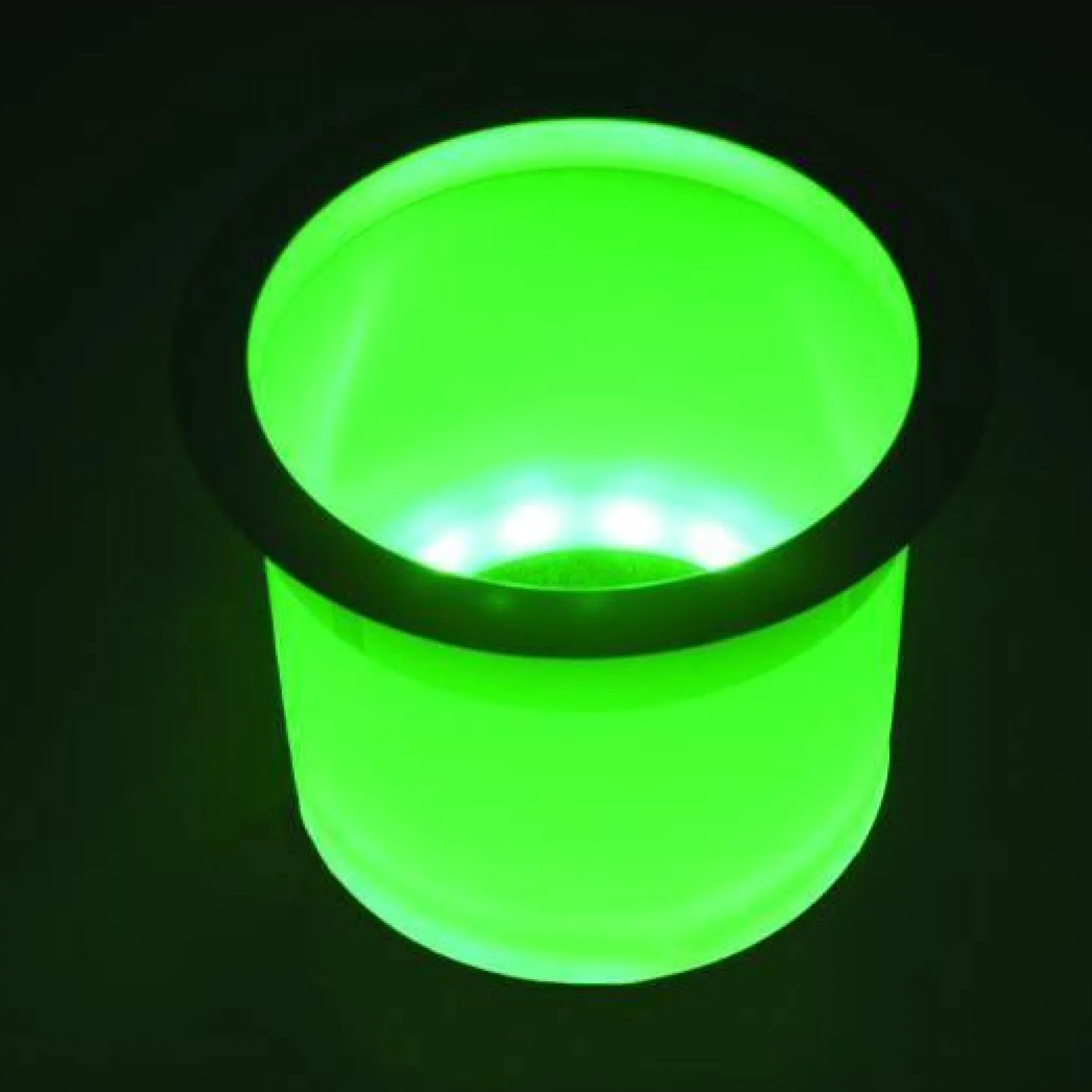 T-H Marine Organization|Boating Accessories-LED Lighted Stainless Steel Rim Drink Holder