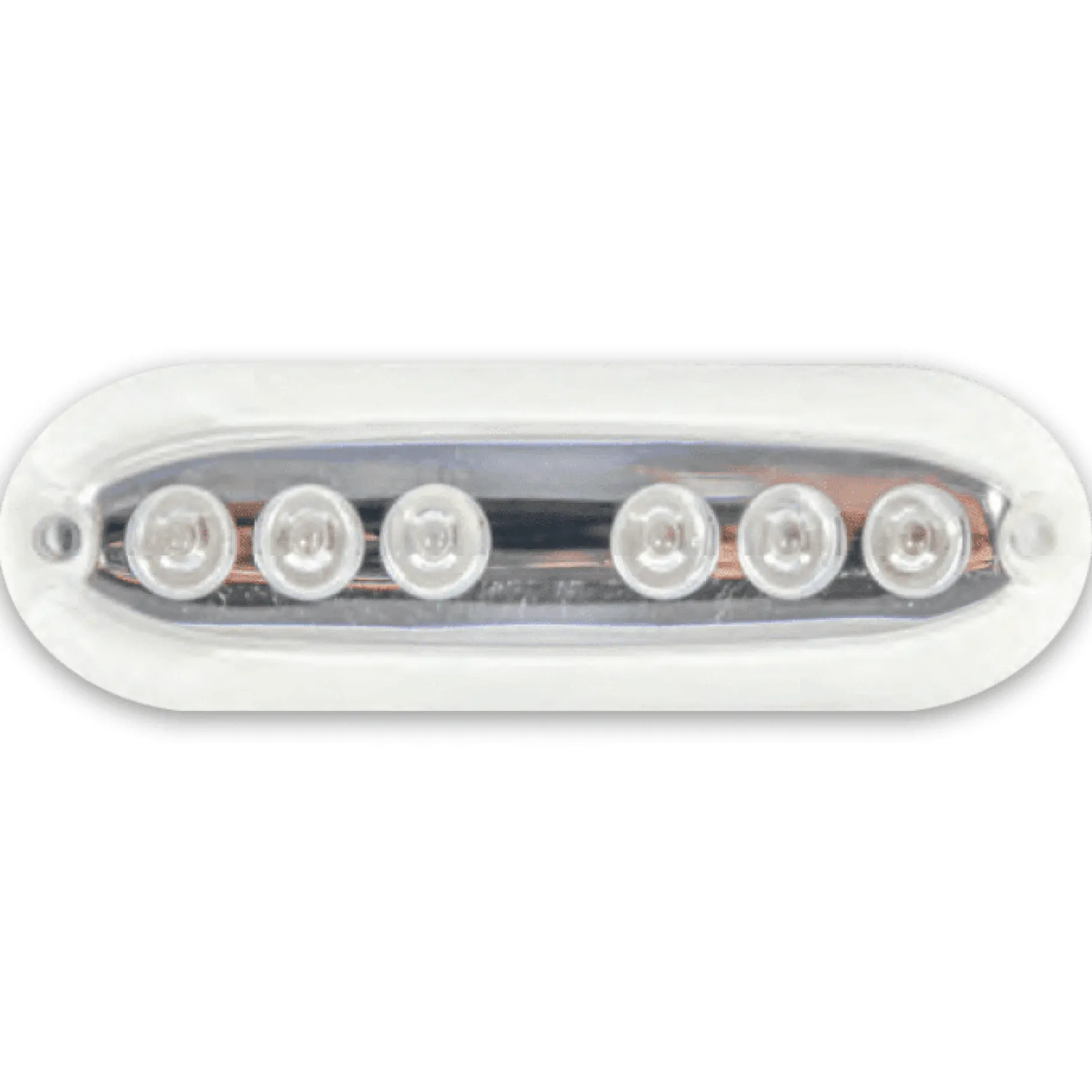 T-H Marine Led Lighting-6-LED Underwater Light, Fully Encapsulated, Oblong