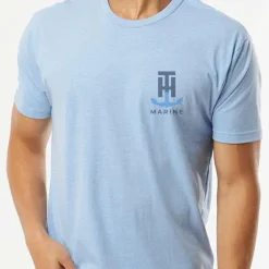 T-H Marine Tees-Light Blue Splash T-Shirt