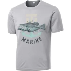 T-H Marine Tees-Multicolor Bass Short Sleeve Performance T-Shirt