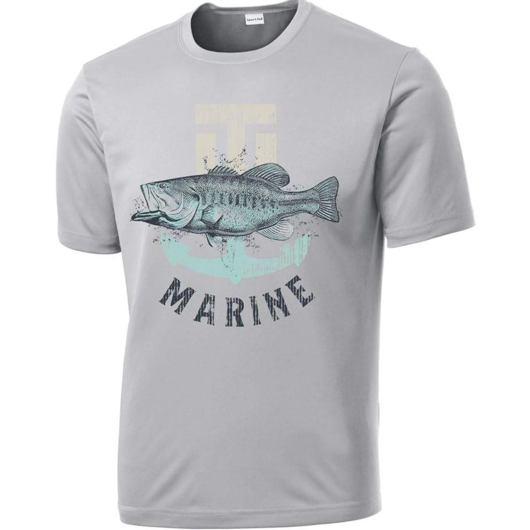 T-H Marine Tees-Multicolor Bass Short Sleeve Performance T-Shirt