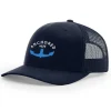 T-H Marine Hats-Navy Anchored Snapback