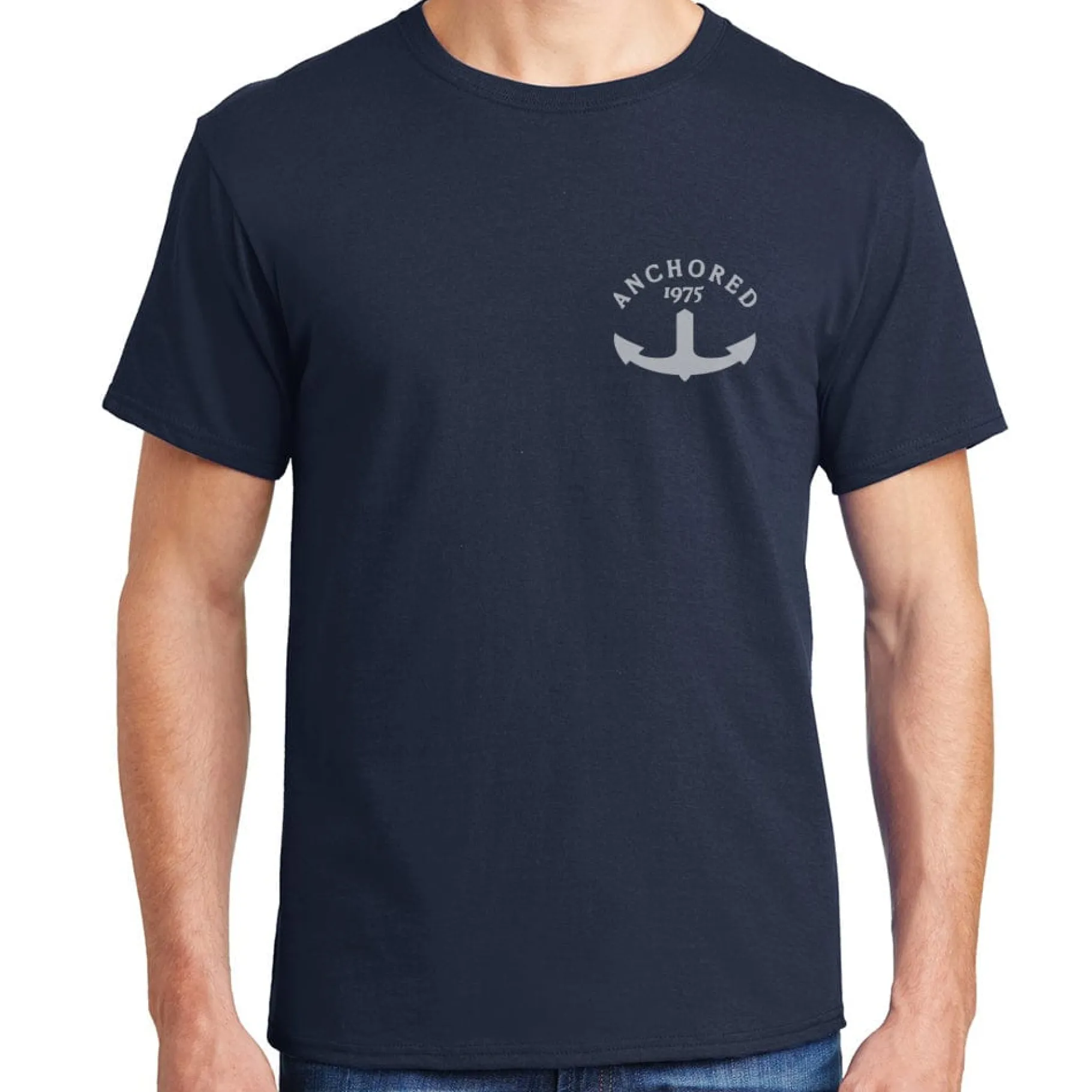 T-H Marine Tees-Navy Flag T-Shirt