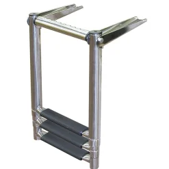 JIF Marine Ladders-Over Platform Telescoping Boat Ladder