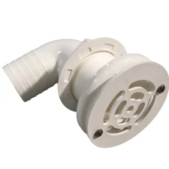 T-H Marine Plumbing & Drains-Overflow Drain Thru-Hulls with Filter