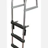 JIF Marine Ladders-Pontoon Folding Transom Boarding Ladder
