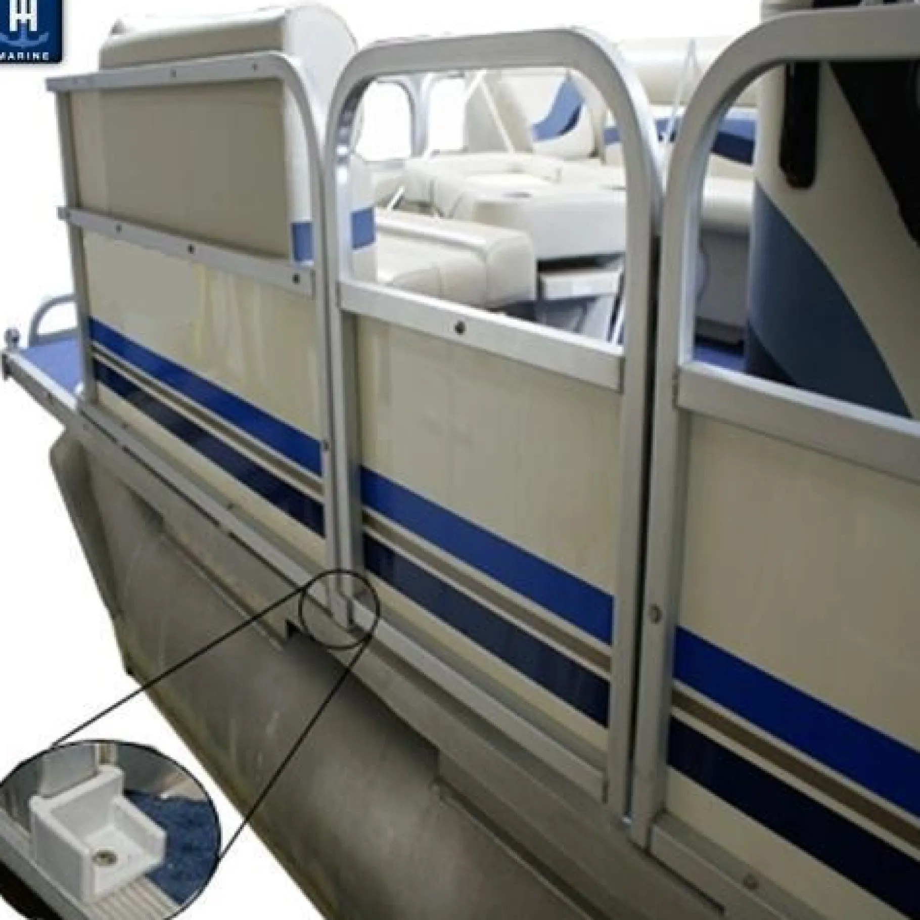 T-H Marine Boating Accessories-Pontoon Gate Door Stop