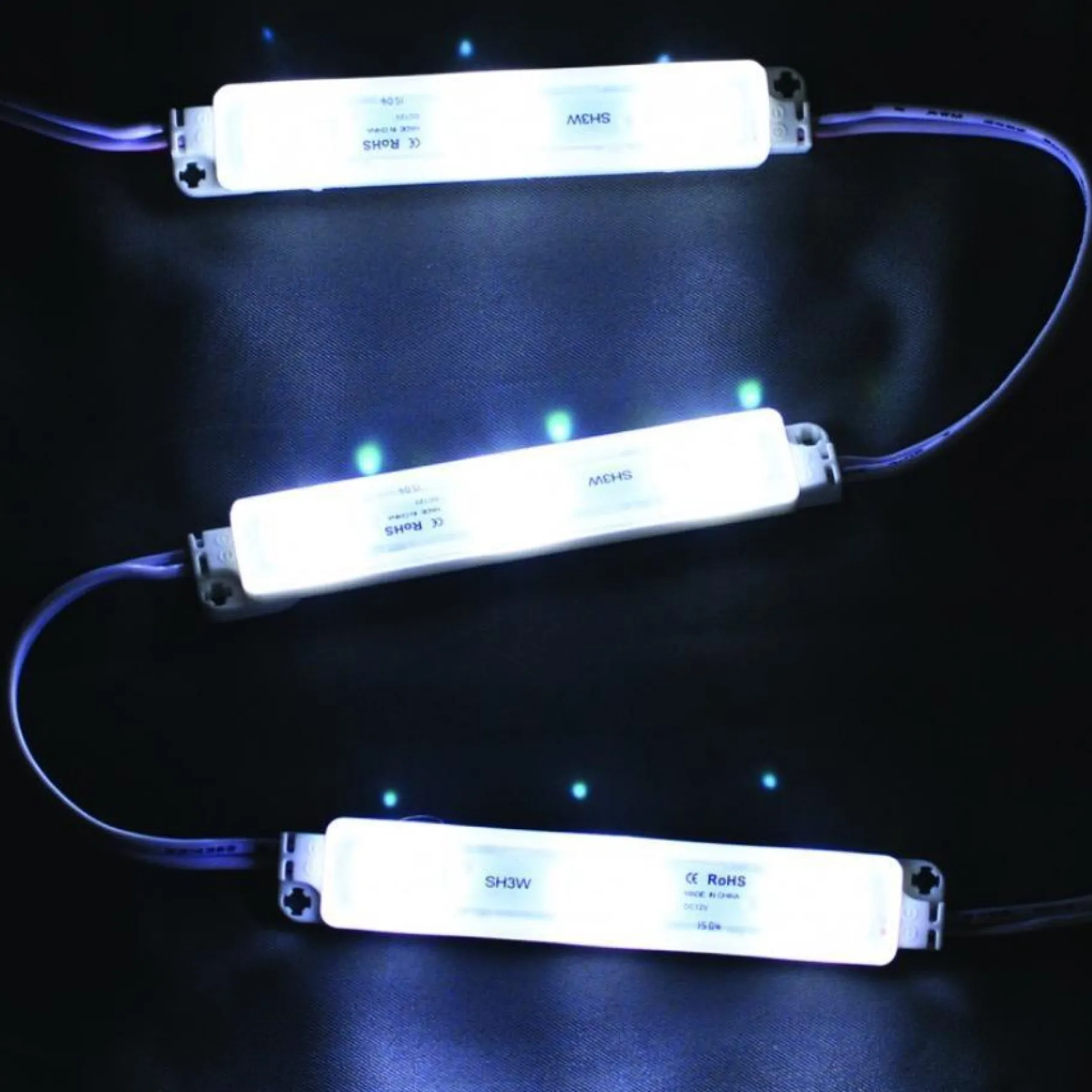 T-H Marine Led Lighting-Pontoon LED Module String Light Kit-Blue