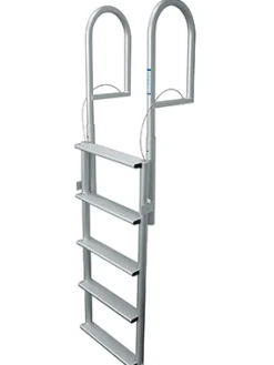 JIF Marine Ladders-Retractable Sliding Dock Lift Ladder - Wide 4