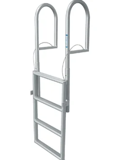 JIF Marine Ladders-Retractable Sliding Dock Lift Ladder - Standard 2" Step