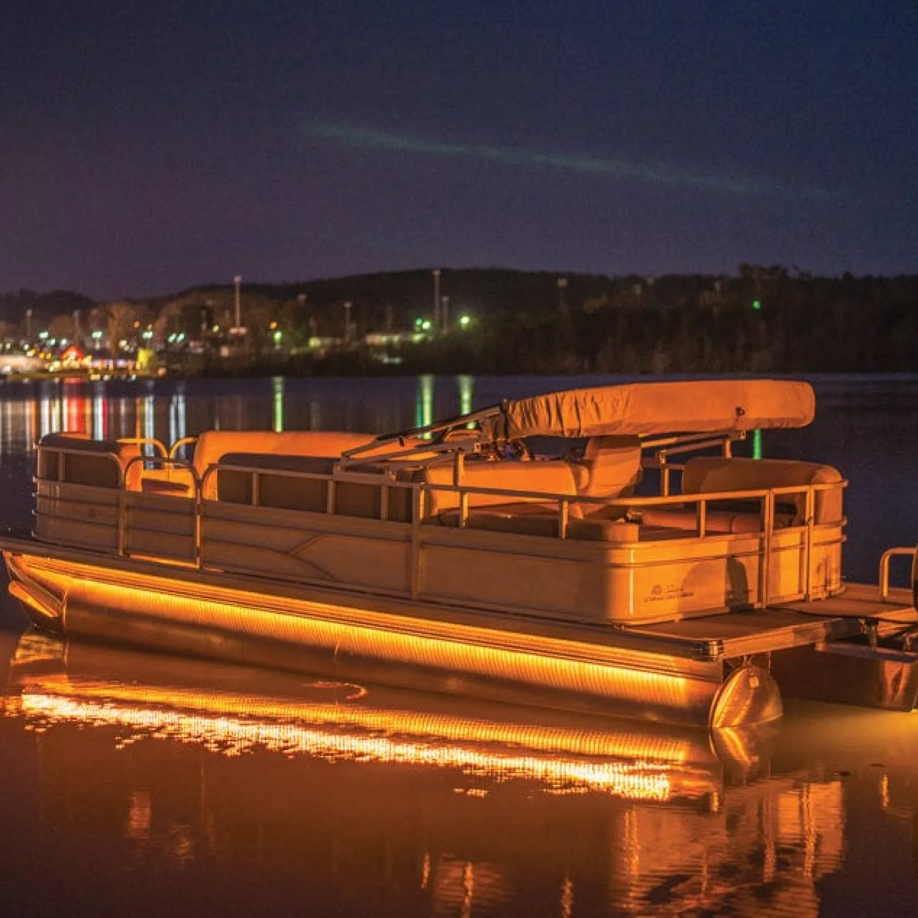 T-H Marine Led Lighting-RGB Color Changing Pontoon Light Kit