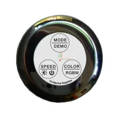 T-H Marine Led Lighting-RGB LED Light Controller / White Face, Dash Mount - IP67