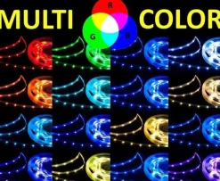 T-H Marine Led Lighting-RGB LED Light Controller / White Face, Dash Mount - IP67