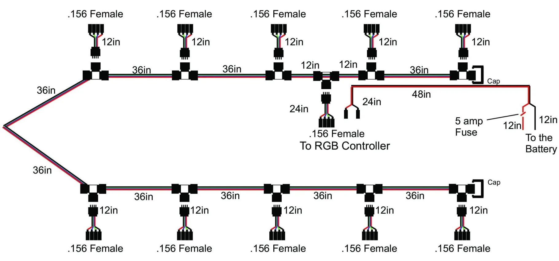 T-H Marine Led Lighting-Rock Light Harness