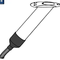 T-H Marine Organization|Plumbing & Drains-Rod Holder Base Drain Cap
