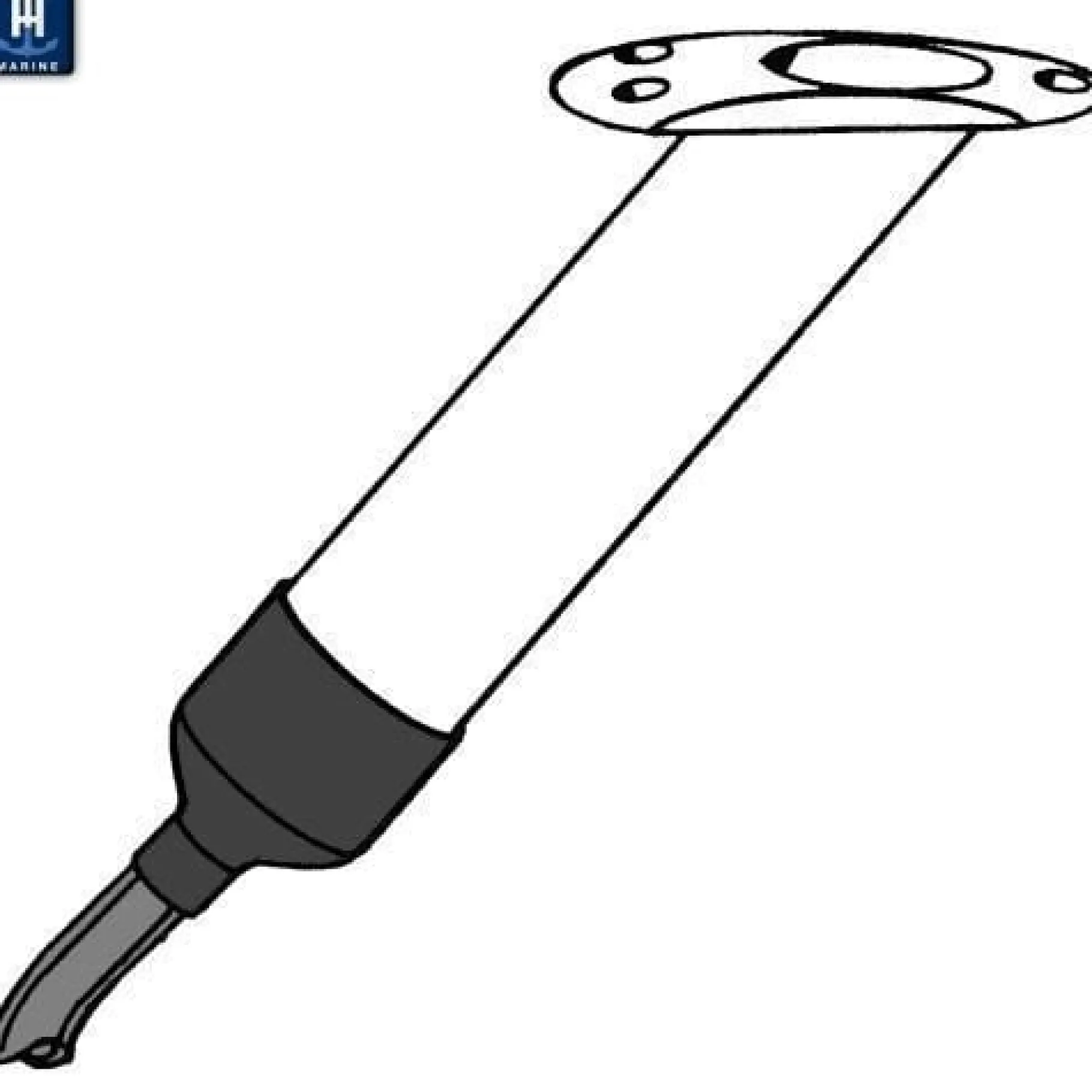 T-H Marine Organization|Plumbing & Drains-Rod Holder Base Drain Cap