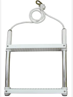 JIF Marine Ladders-Rope Boat Ladder for Side Boarding - 3-Step