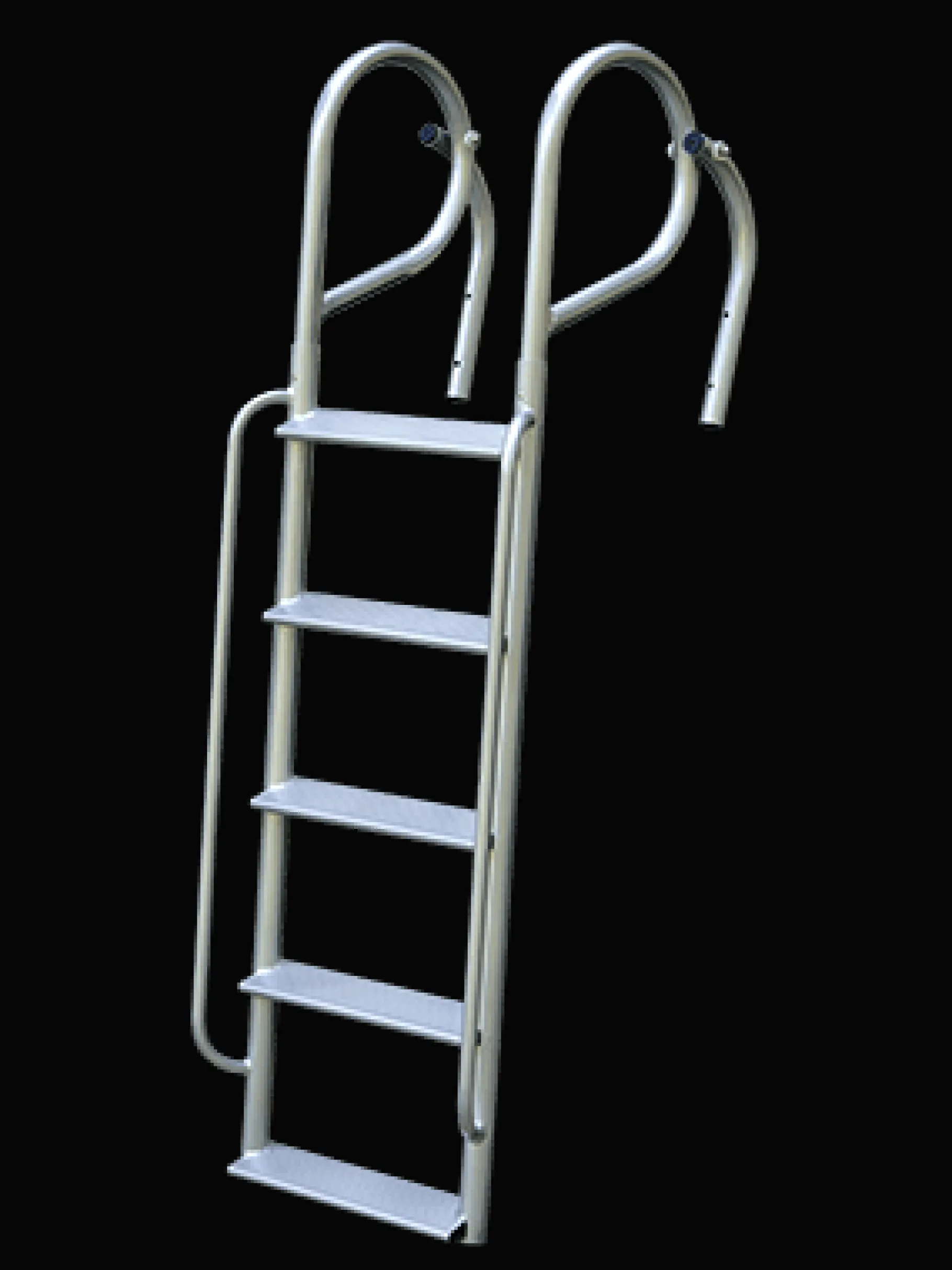 JIF Marine Ladders-Rotating Swing Dock Ladder