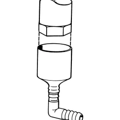 T-H Marine Plumbing & Drains-Seat Pedestal Drain
