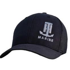 T-H Marine Hats-Silver Side Logo Snapback Hat