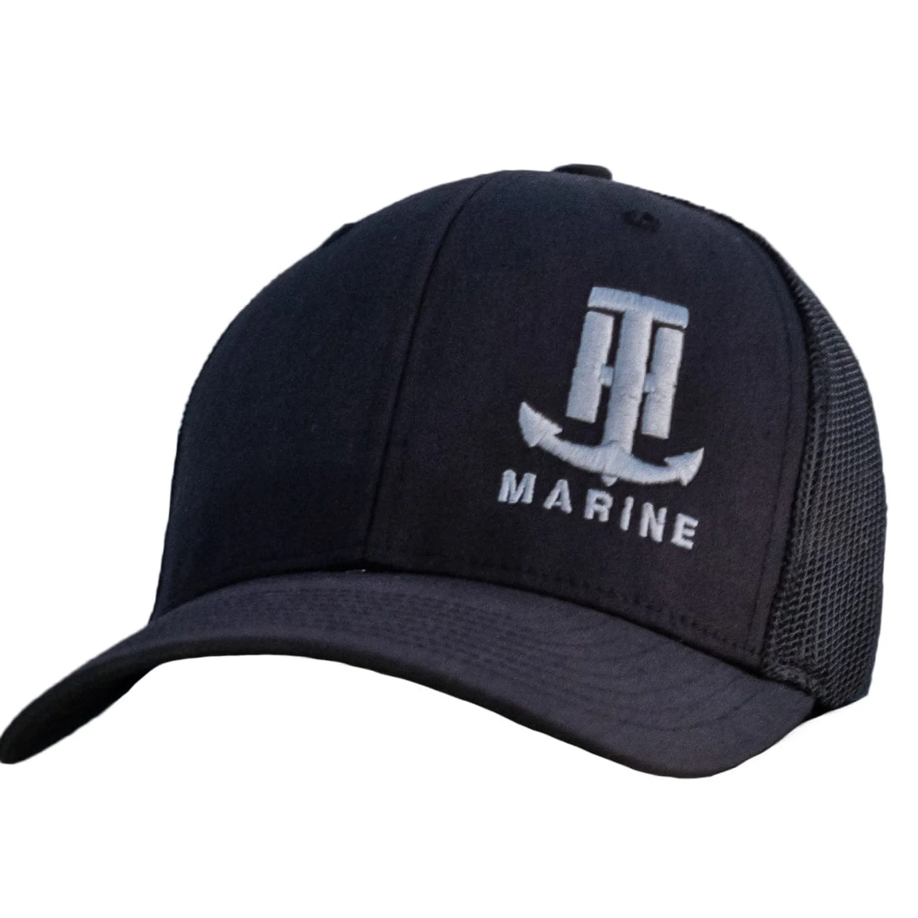 T-H Marine Hats-Silver Side Logo Snapback Hat