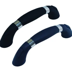 T-H Marine Boating Accessories-Soft Molded Grab Handle with Stainless Steel Accent Rings