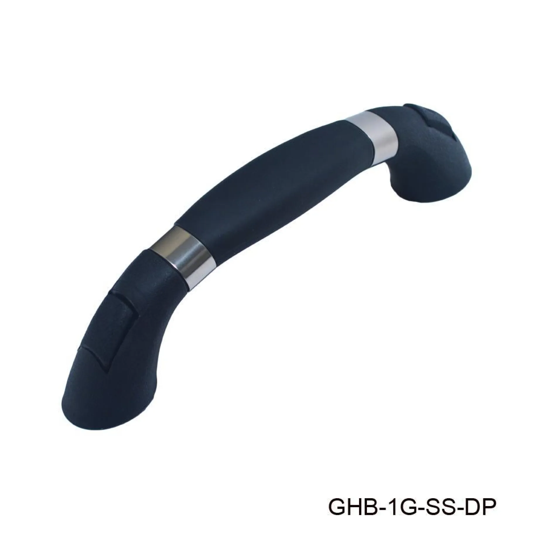 T-H Marine Boating Accessories-Soft Molded Grab Handle with Stainless Steel Accent Rings